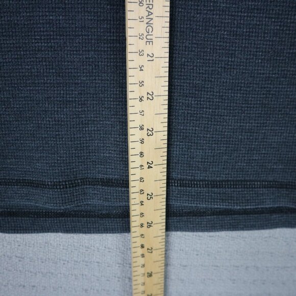 Eddie Bauer Thermal Longsleeve Grey Henley Mens Large - Picture 5 of 7